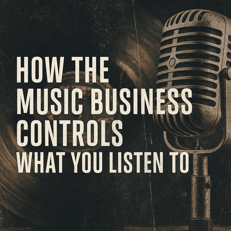How the Music Business Controls What You Listen To
