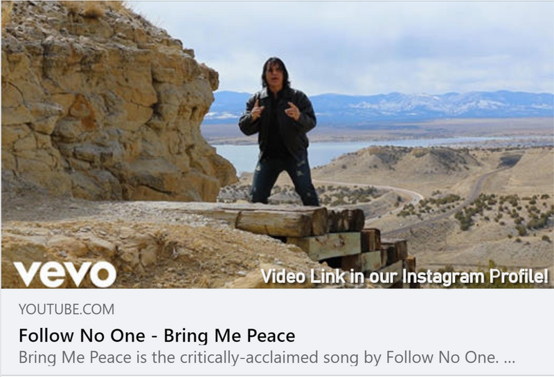 Follow No One Rocks on “Bring Me Peace”