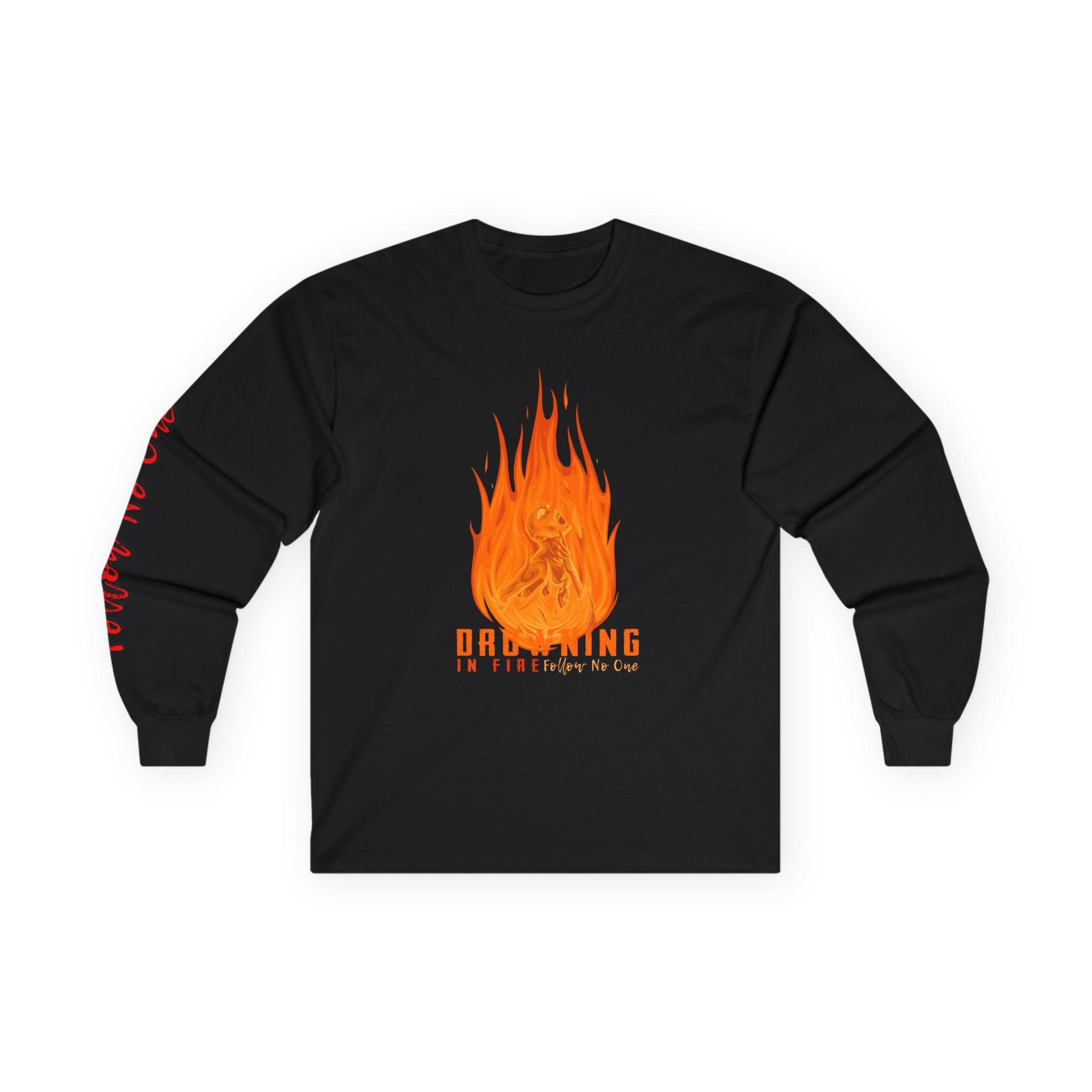 Drowning in Fire Long Sleeve Shirt